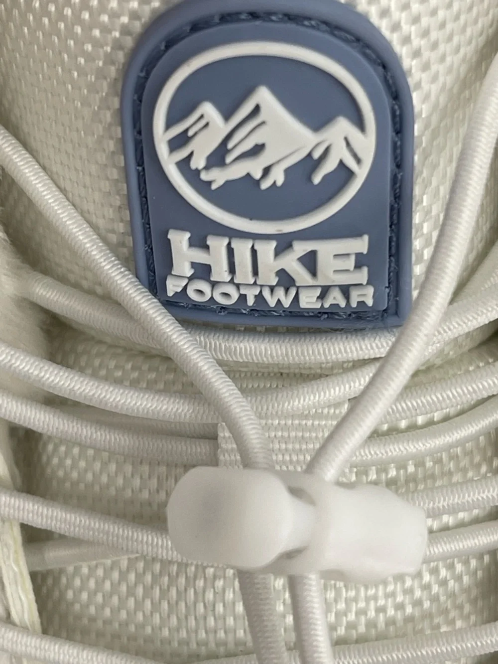 HIKE Footwear White & Light Blue Fleece-Lined High-Top Sneakers WOMENS SIZE 39